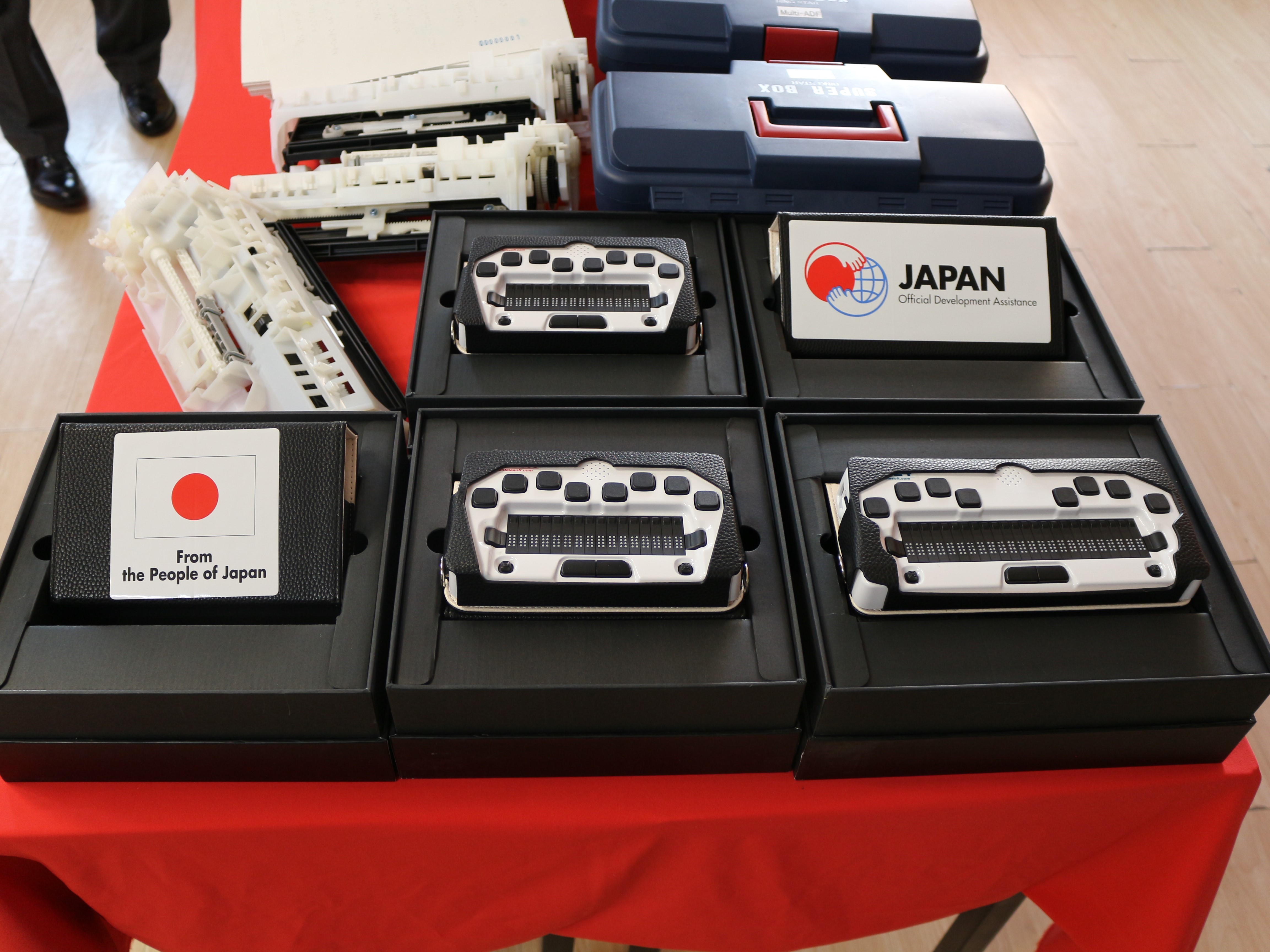 供与された機材（キーボード）