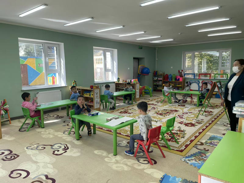 増築した教室内の様子2